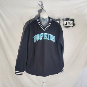 Champion Hopkins Blue Jays Lined Pullover Sz L Unisex